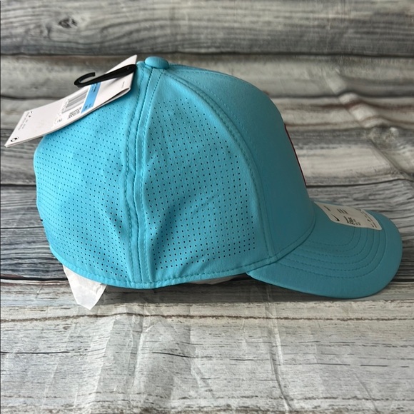 Nike Tiger Woods Unisex Turquoise Legacy91 Golf Hat with Logo Size M/L - Picture 6 of 11